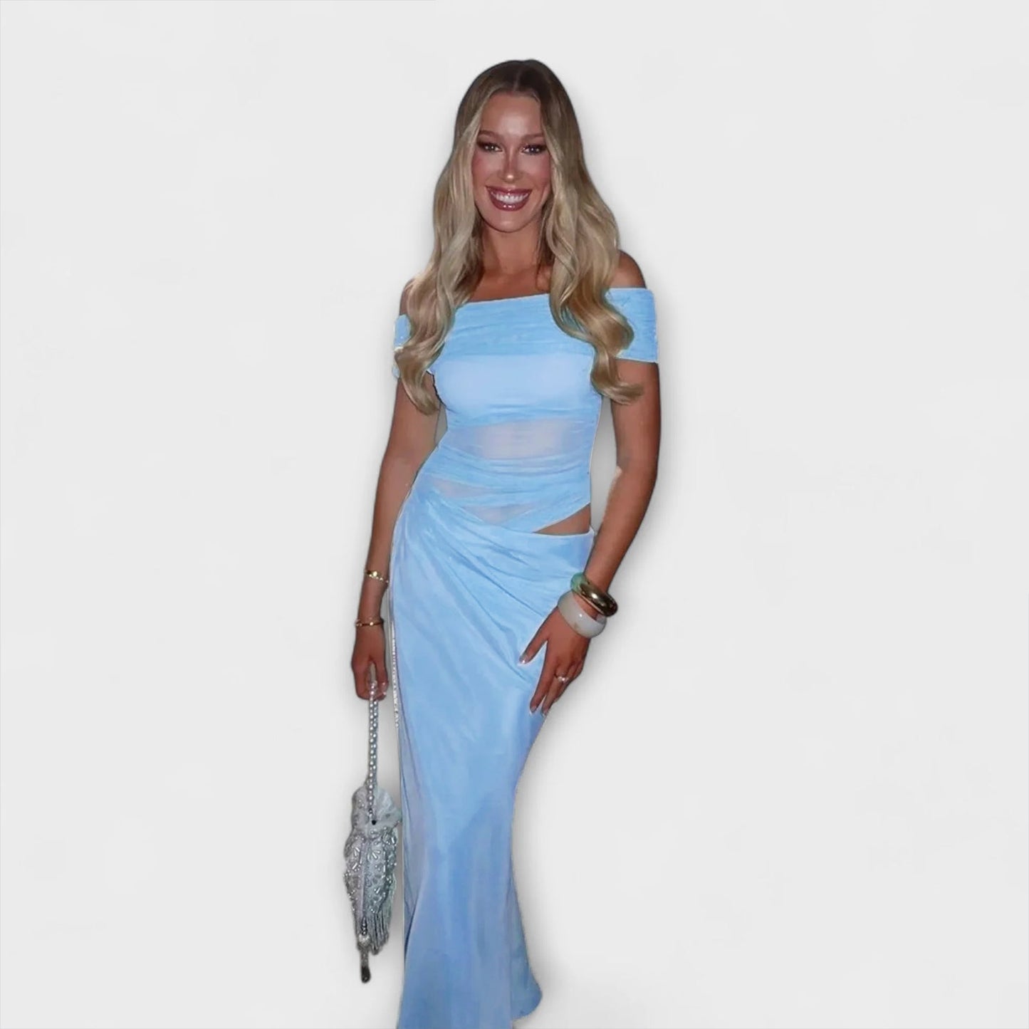 Robe Chic à Volants Irregulière pour Toutes les Occasions