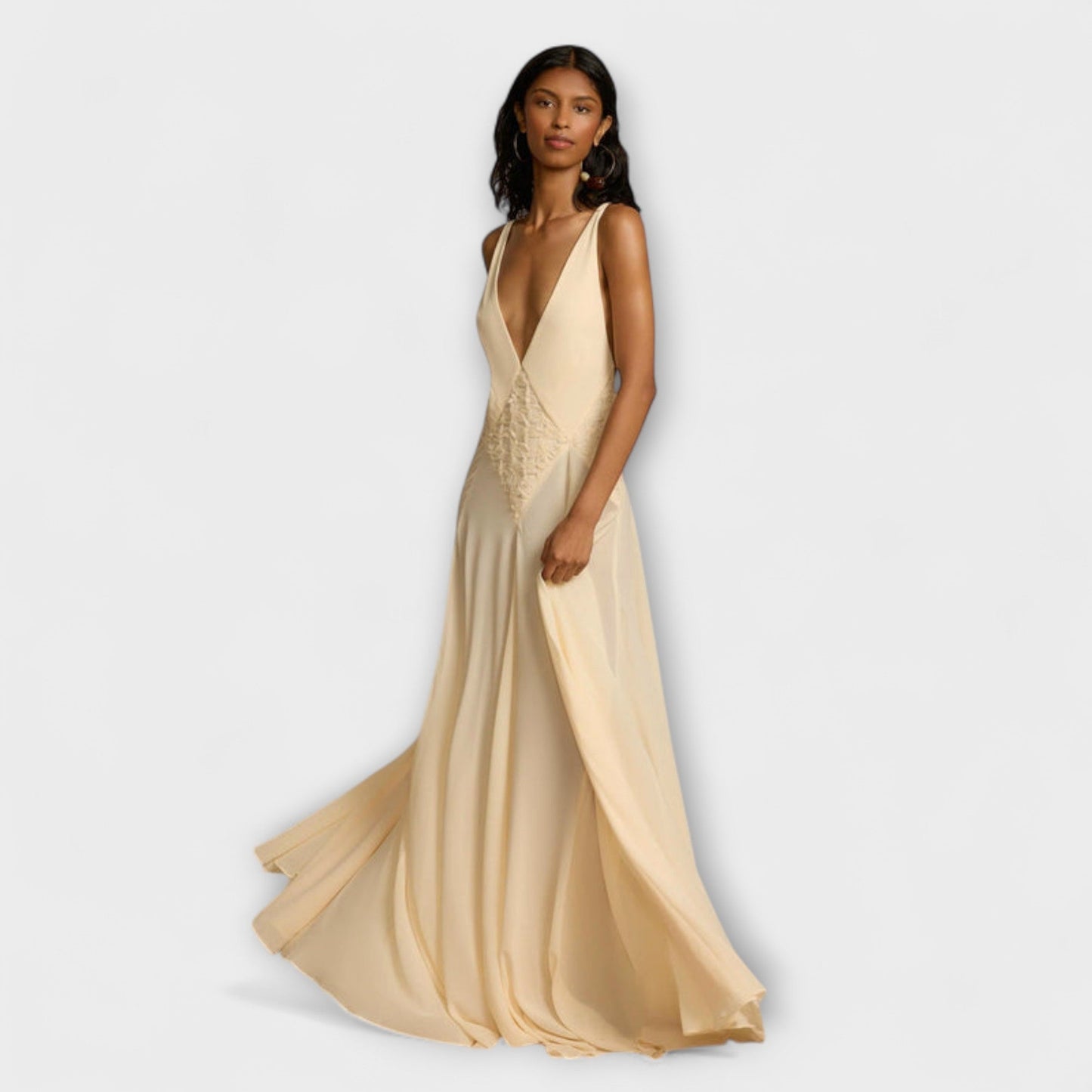 Robe Maxi Chic avec Décolleté Profond pour Toutes les Occasions