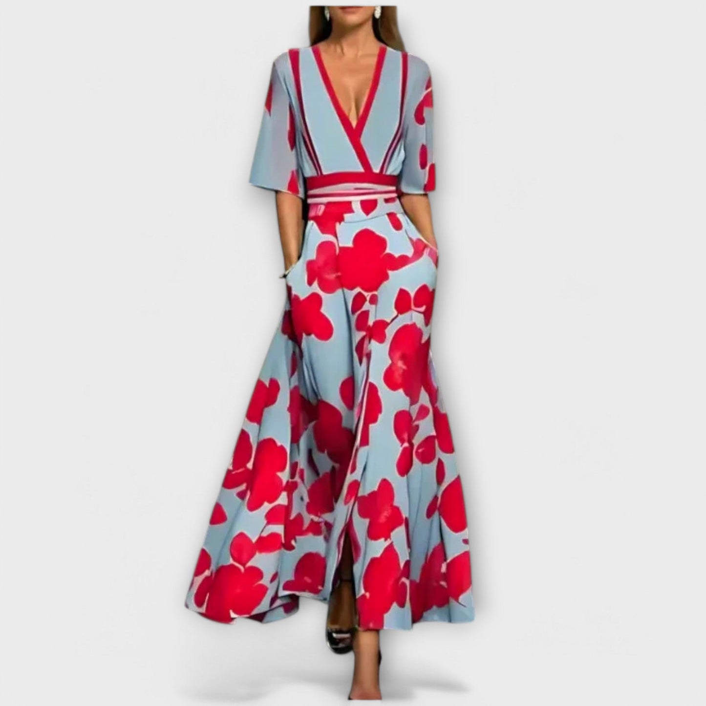 Robe Fourreau Florale Chic pour Toutes Occasions