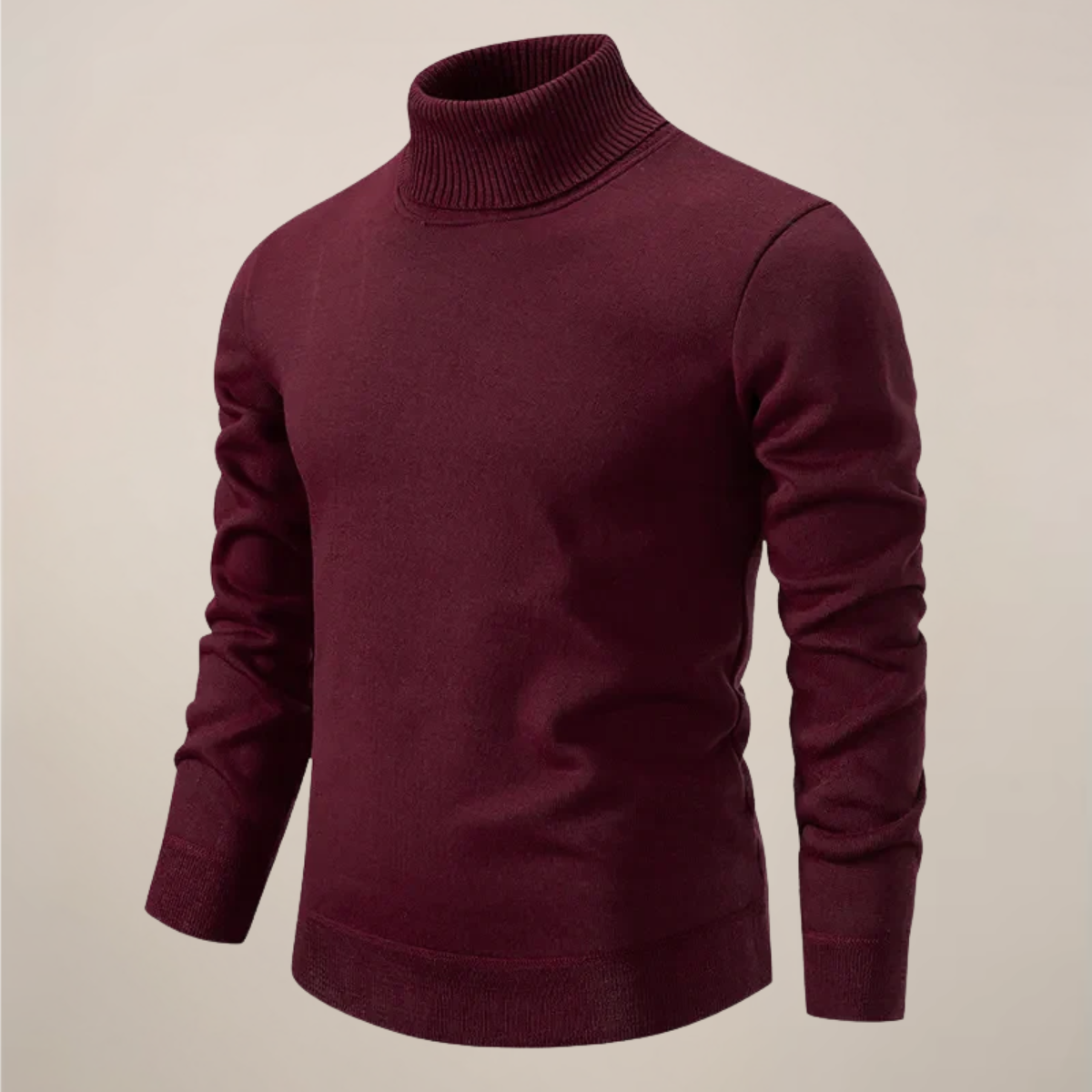 Pull Col Roulé Classique pour Hommes pour un Style Smart Casual