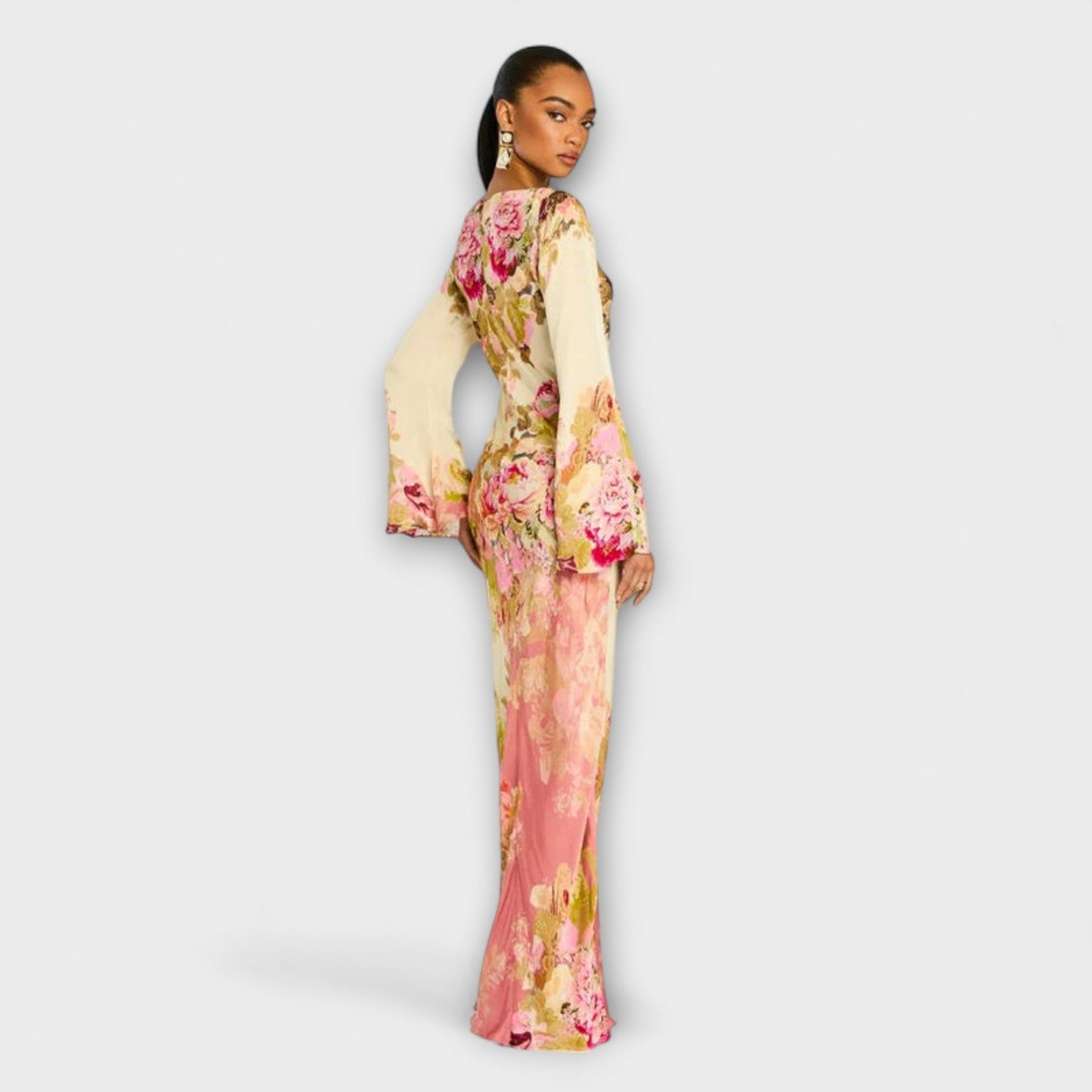 Kelly - Robe Maxi Effortless pour Célébrations en Plein Air