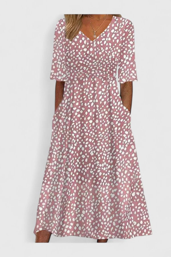 Cora | Robe Midi Chic pour Toutes les Occasions