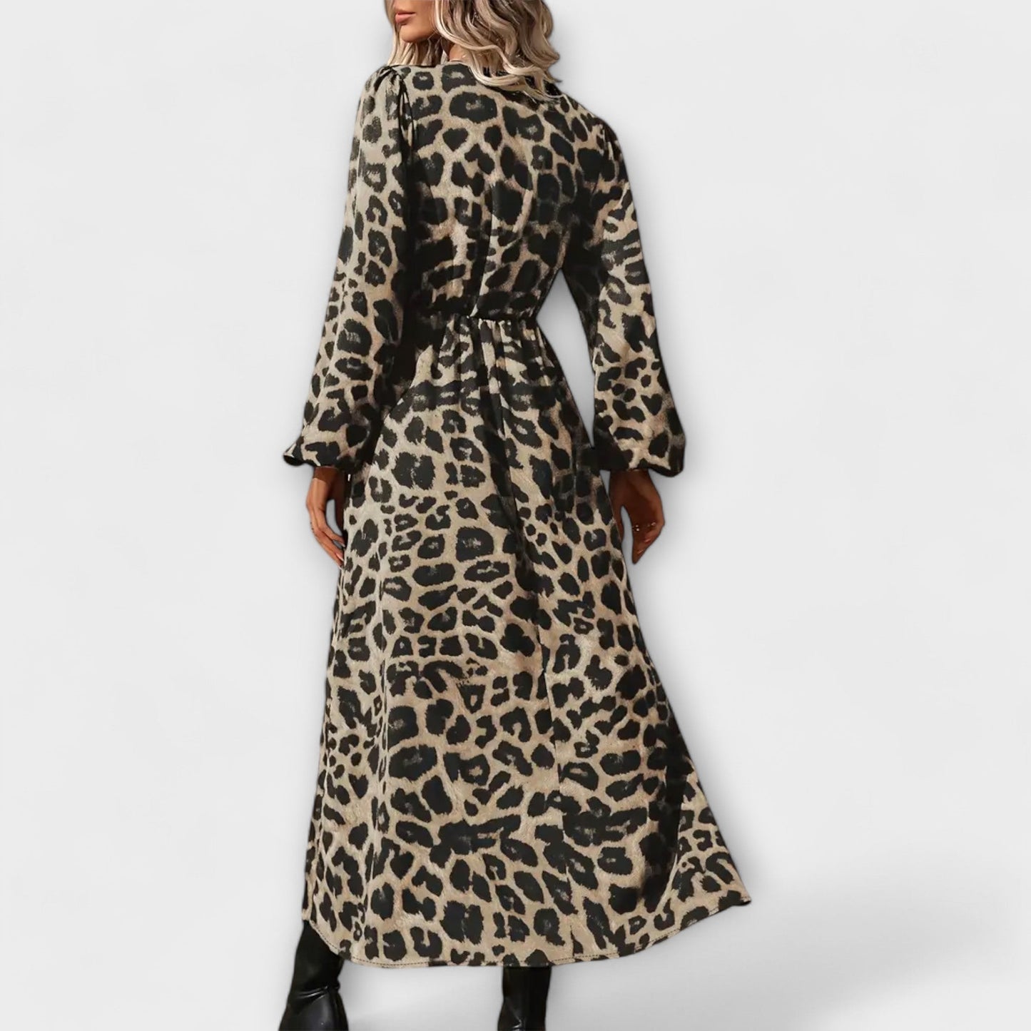 Robe Chic Imprimé Léopard pour le Jour ou la Nuit