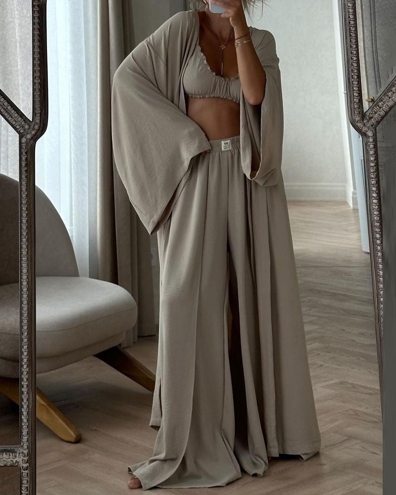 Iana | Ensemble de Cardigan Tricoté Élégant pour un Usage Quotidien