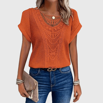 Blouse en Perles Chic Inspirée d'Ibiza pour Chaque Occasion