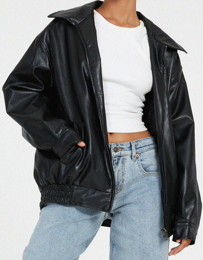 Ruby | Veste Bomber Oversize pour Femme au Style Chic