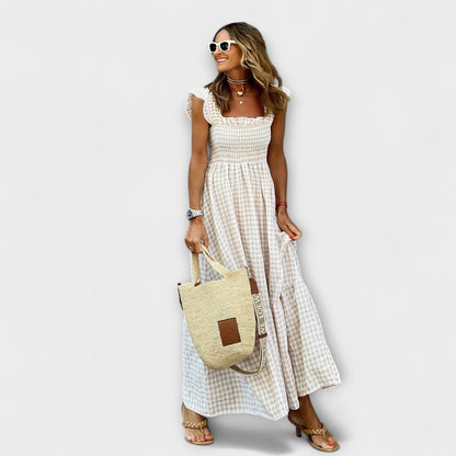Robe Maxi Chic à Manches Volantes pour Toutes les Occasions
