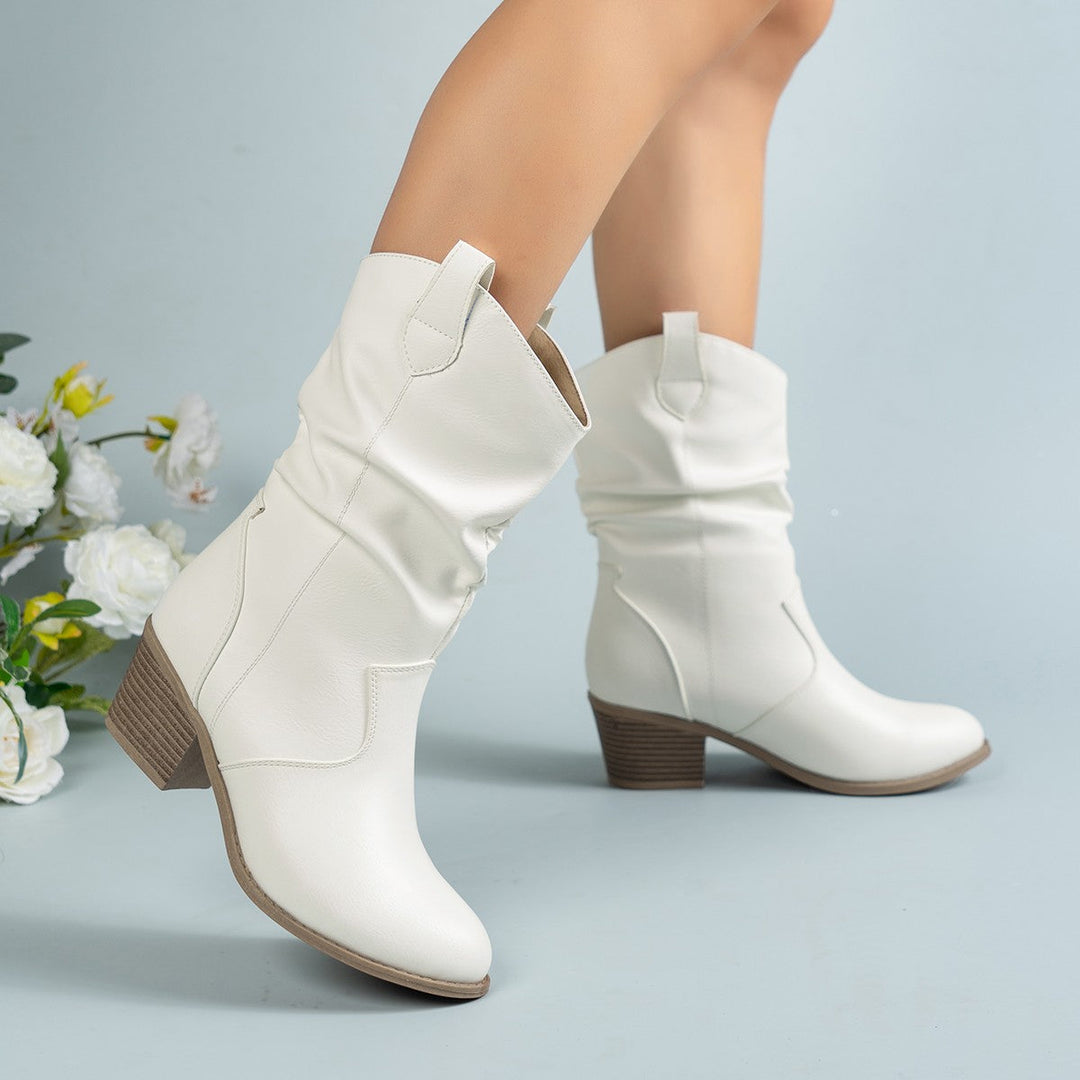 Samantha | Bottes à talons de style cowboy pour femmes pour des occasions chics