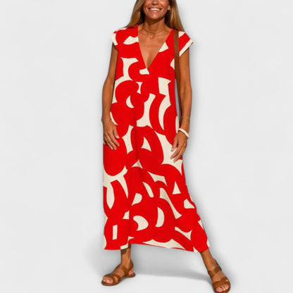 Linae – Robe V-Cou pour Toutes les Occasions