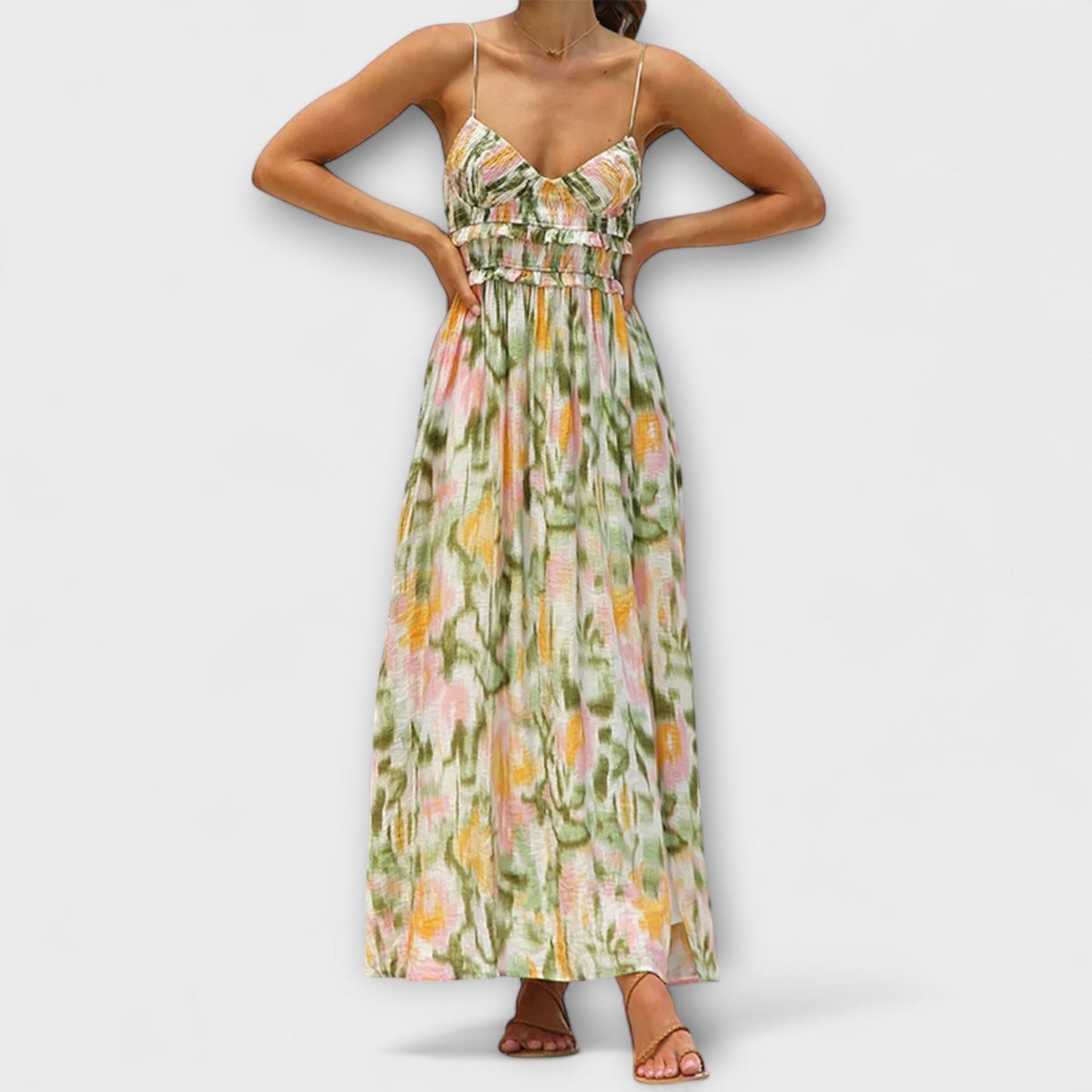 Annalise - Robe Imprimée Chic pour Toutes les Occasions