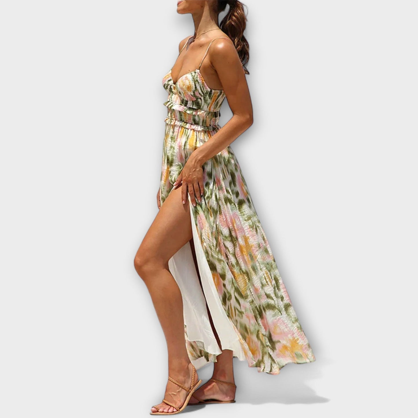 Annalise - Robe Imprimée Chic pour Toutes les Occasions