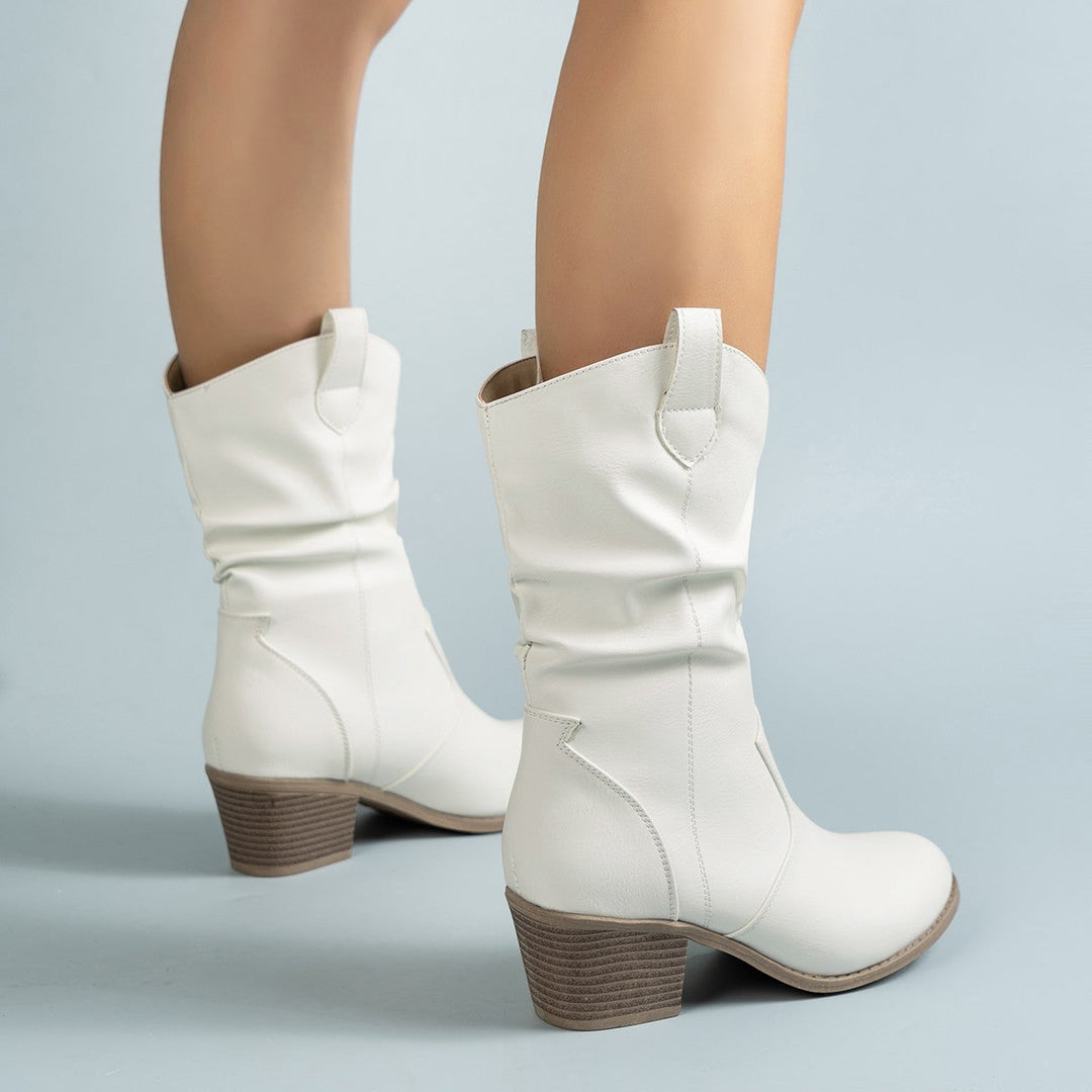 Samantha | Bottes à talons de style cowboy pour femmes pour des occasions chics