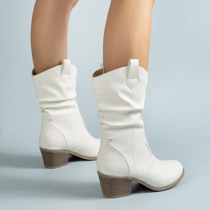 Samantha | Bottes à talons de style cowboy pour femmes pour des occasions chics