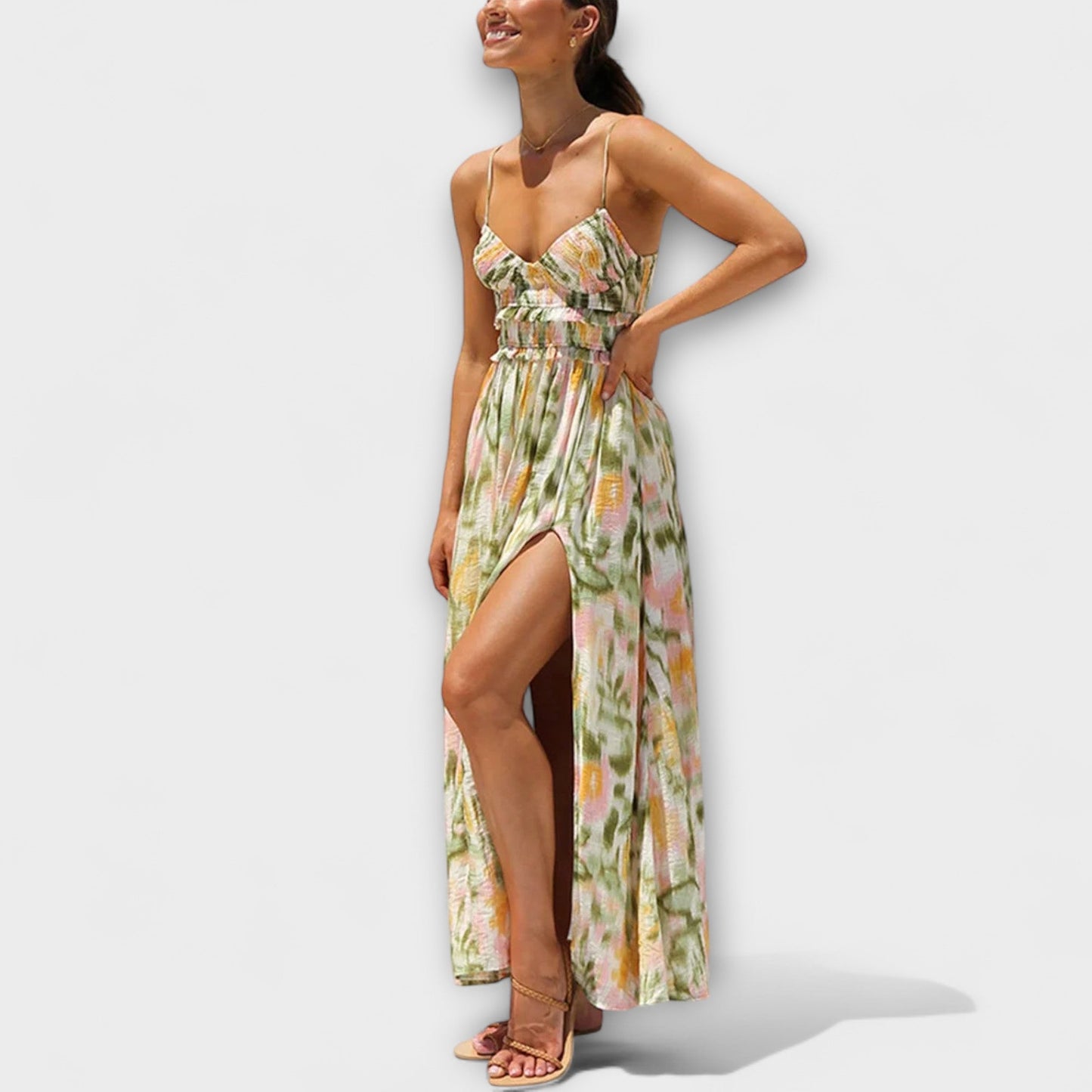 Annalise - Robe Imprimée Chic pour Toutes les Occasions