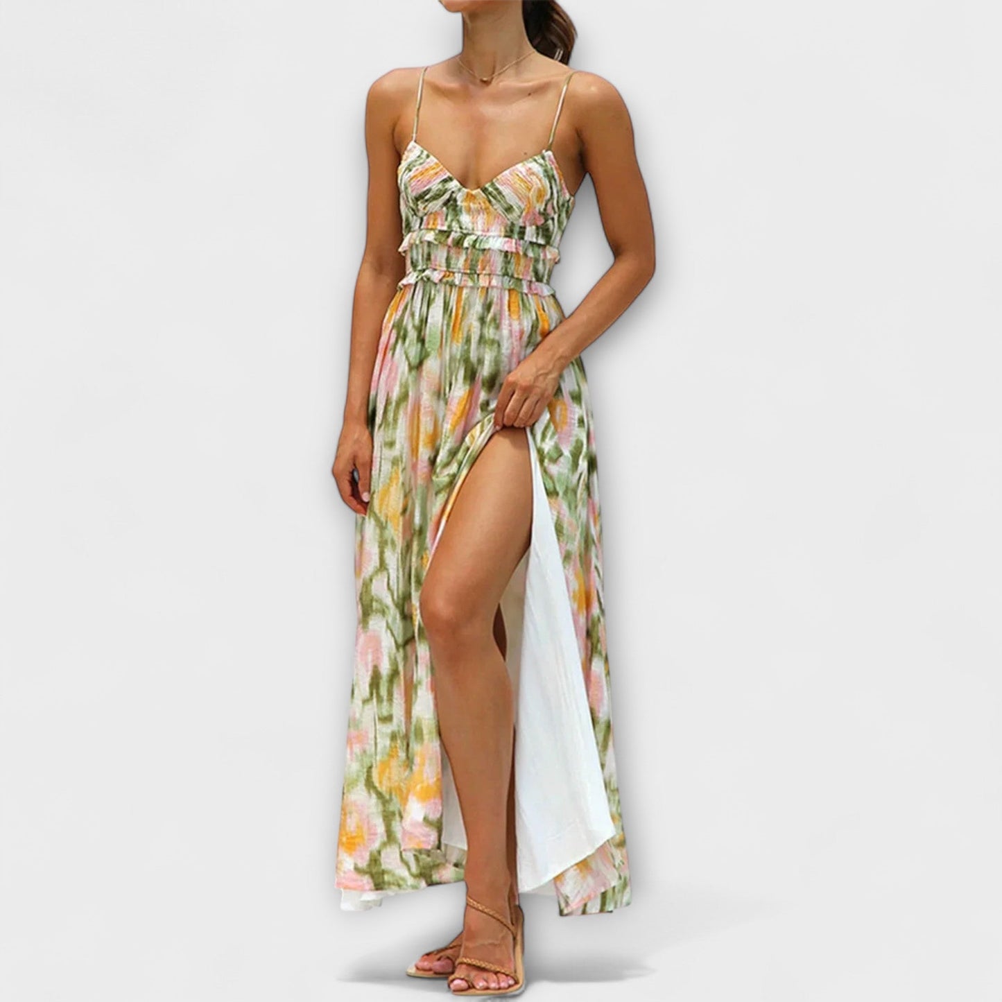 Annalise - Robe Imprimée Chic pour Toutes les Occasions