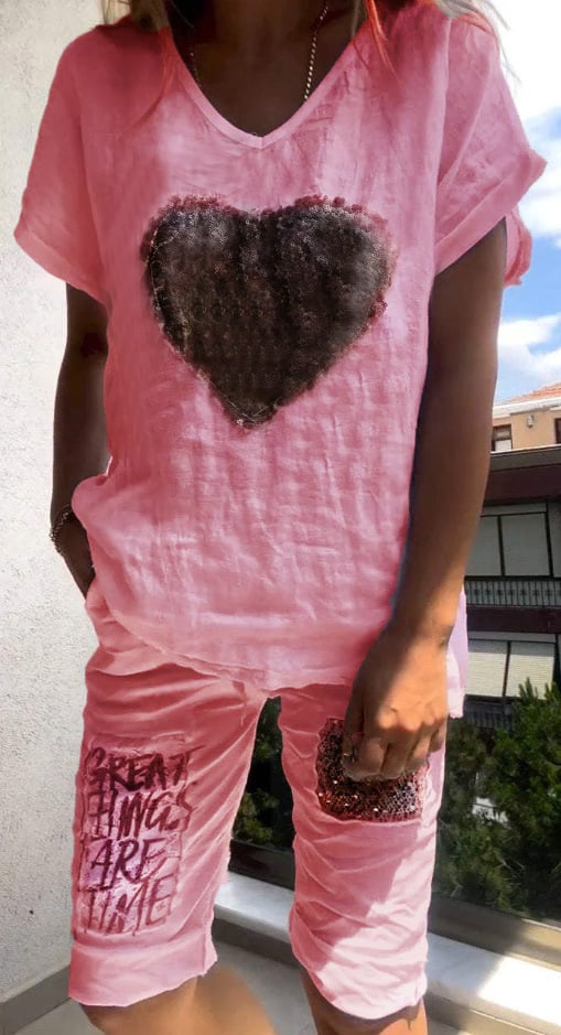 Kei | Ensemble Cœur Scintillant pour Occasions Spéciales