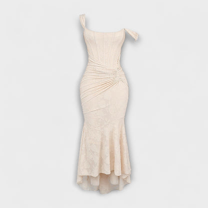 Renske - Robe Longue Corset Chic pour Événements