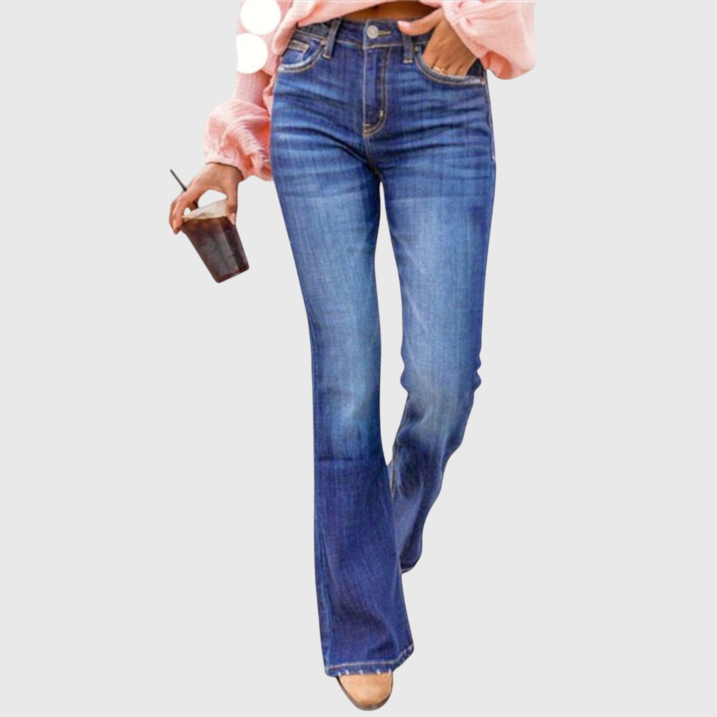 Pantalons Élastiques Flexibles pour un Port Quotidien