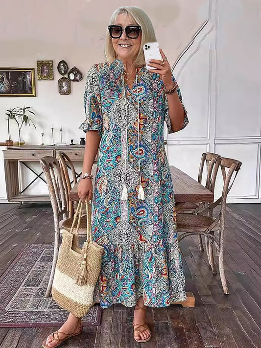 Gene | Robe Maxi Boho Chic pour Toutes Occasions