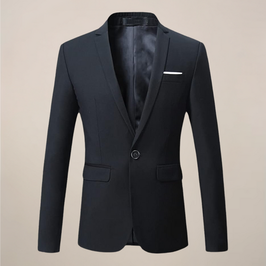 Blazer pour Hommes à Deux Boutons pour Occasions Élégantes
