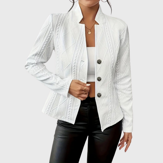 Sally - Blazer Chic pour le Bureau & les Sorties du Soir