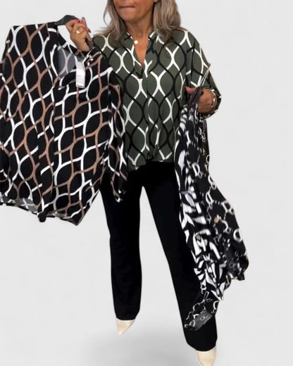 Blouse Chic pour le Bureau et les Soirées