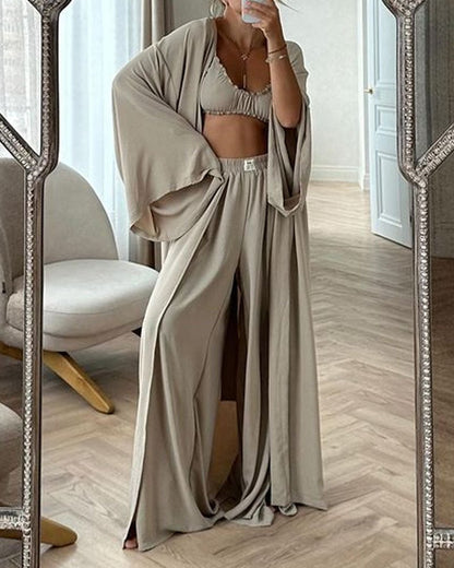 Iana | Ensemble de Cardigan Tricoté Élégant pour un Usage Quotidien