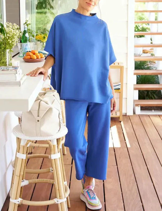 Lavinia | Ensemble de détente drapé chic pour toutes les occasions