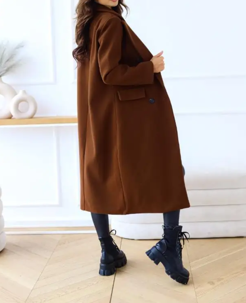 Manteau Trench Ajusté Sophistiqué pour Toutes les Occasions