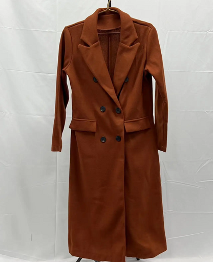 Manteau Trench Ajusté Sophistiqué pour Toutes les Occasions