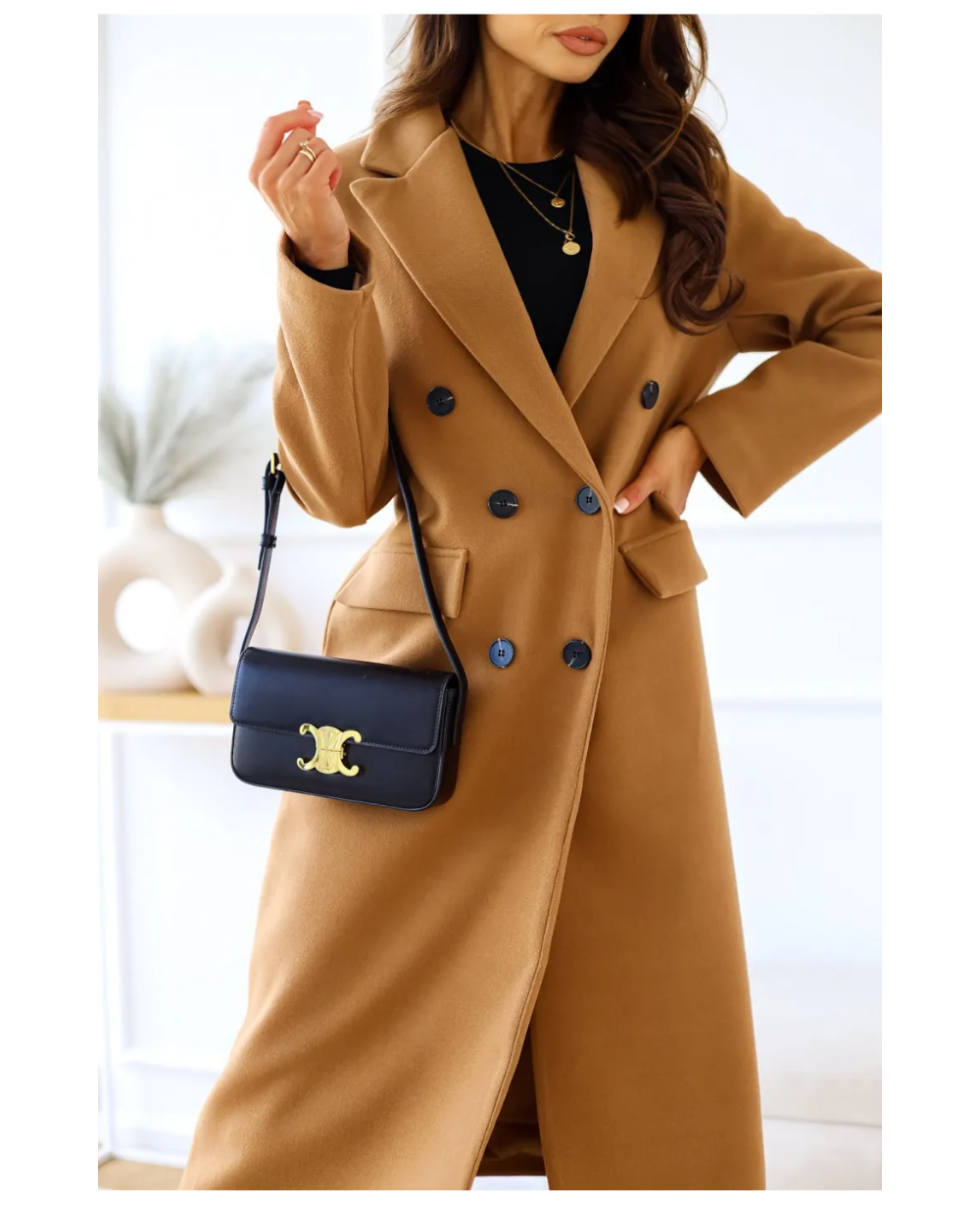 Manteau Trench Ajusté Sophistiqué pour Toutes les Occasions