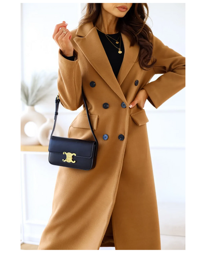 Manteau Trench Ajusté Sophistiqué pour Toutes les Occasions