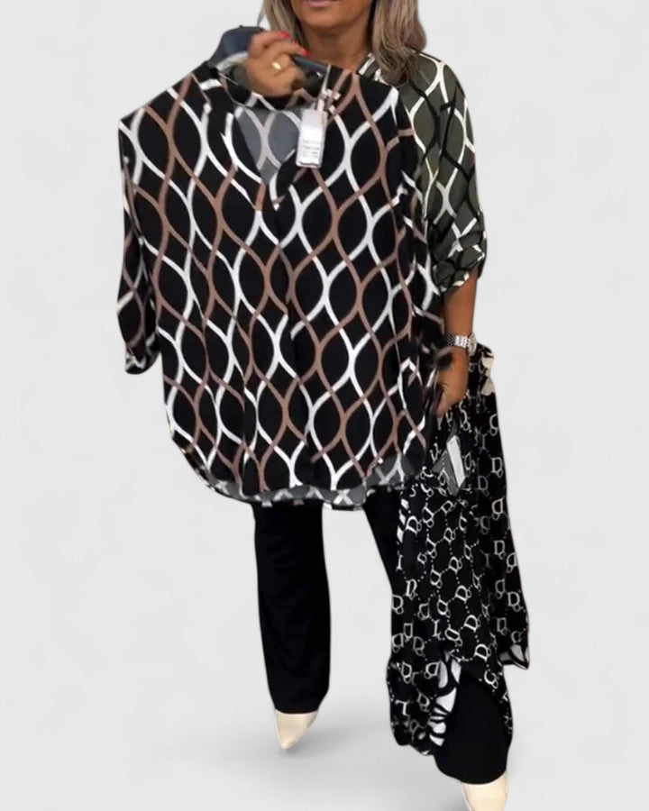 Blouse Chic pour le Bureau et les Soirées