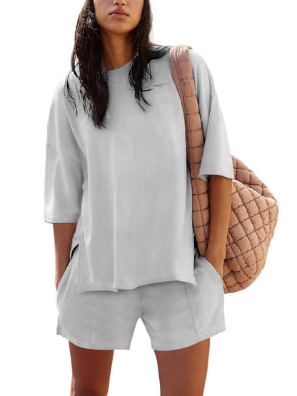 Kathryn | Costume Chic avec Fente pour Événements