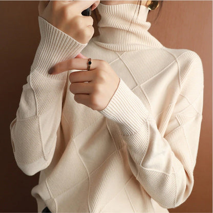 Pull Tricot Diamant Chic pour Toutes les Occasions