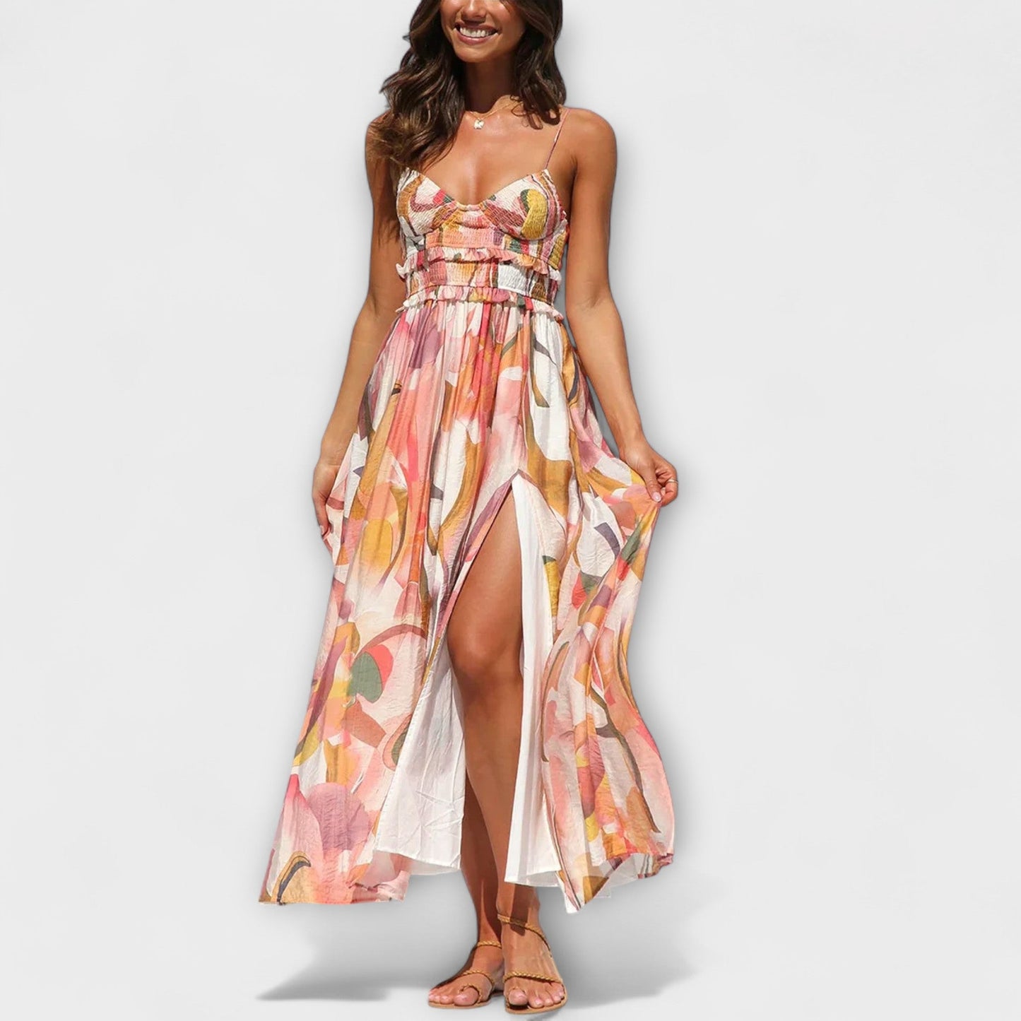 Annalise - Robe Imprimée Chic pour Toutes les Occasions