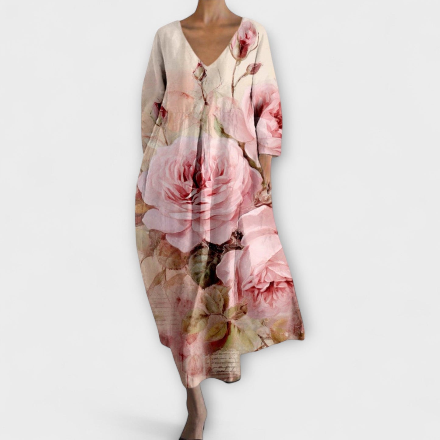 Robe Maxi V-Neck Vibrante pour Chaque Occasion