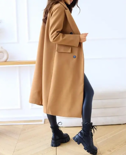 Manteau Trench Ajusté Sophistiqué pour Toutes les Occasions