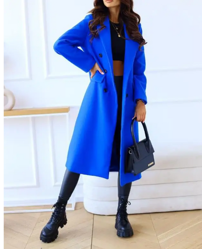 Manteau Trench Ajusté Sophistiqué pour Toutes les Occasions