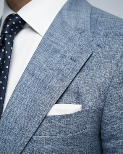 Blazer Ajusté pour Hommes – Veste Élégante pour le Travail et les Occasions Spéciales