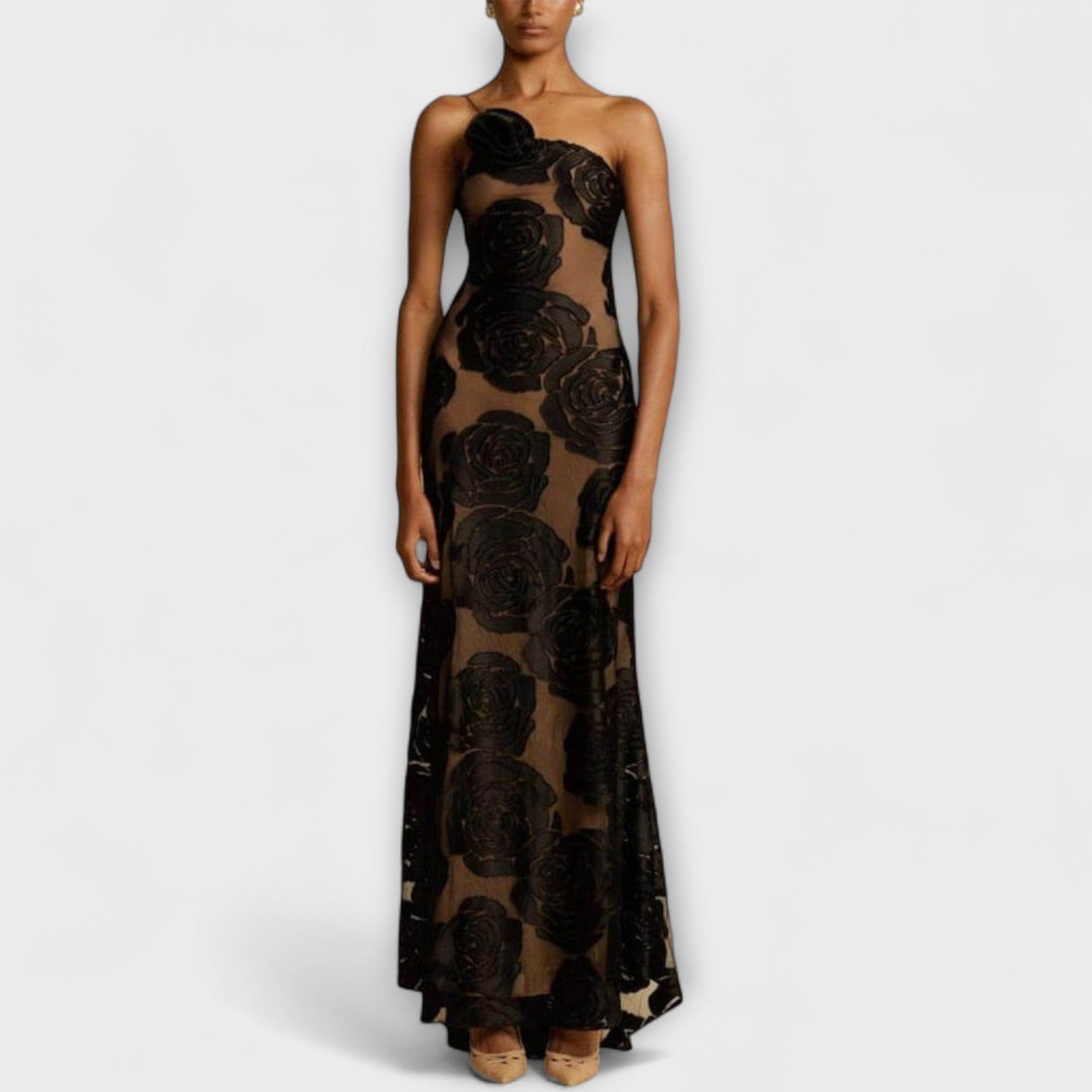 Robe Maxi Florale Chic pour Événements de Printemps