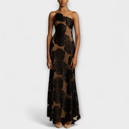 Robe Maxi Florale Chic pour Événements de Printemps