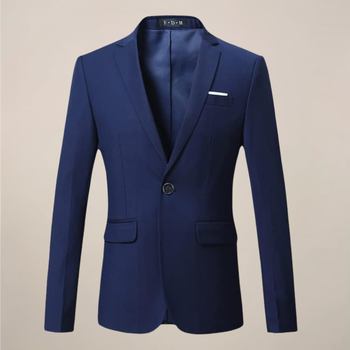 Blazer pour Hommes à Deux Boutons pour Occasions Élégantes