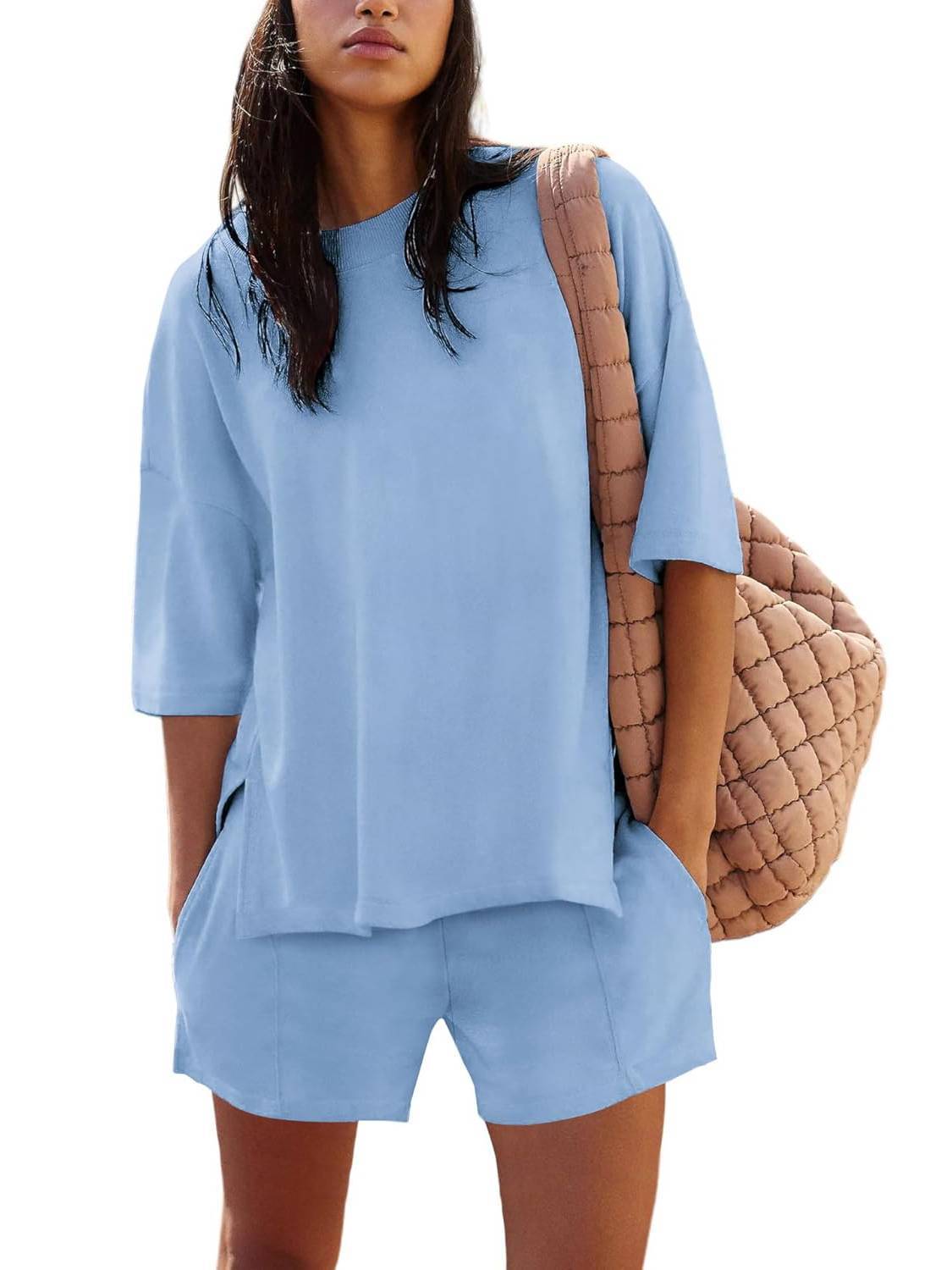 Kathryn | Costume Chic avec Fente pour Événements