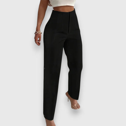 Verena - Pantalon Taille Haute Chic pour Toutes les Occasions