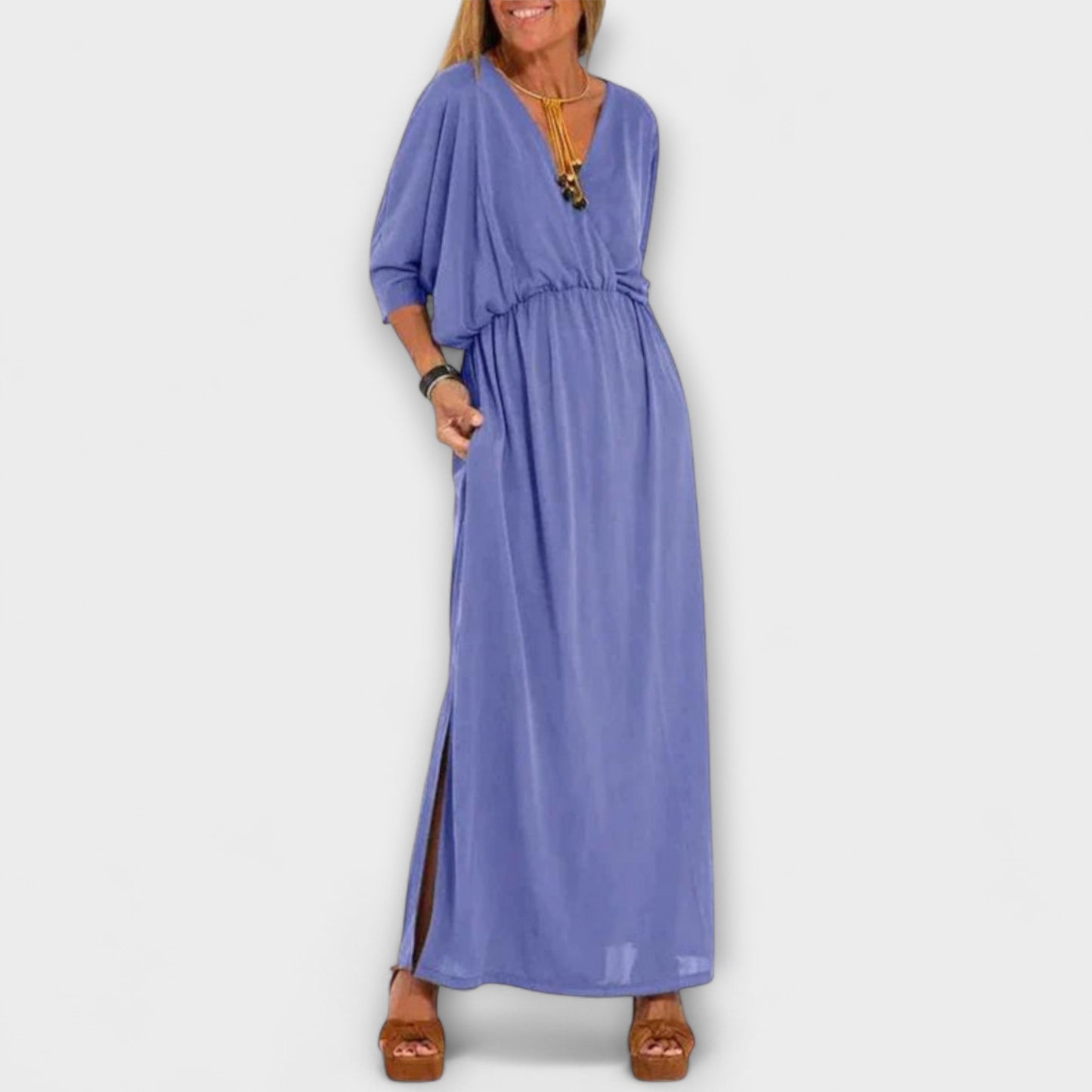 Robe Maxi Vintage pour un Style Sans Effort