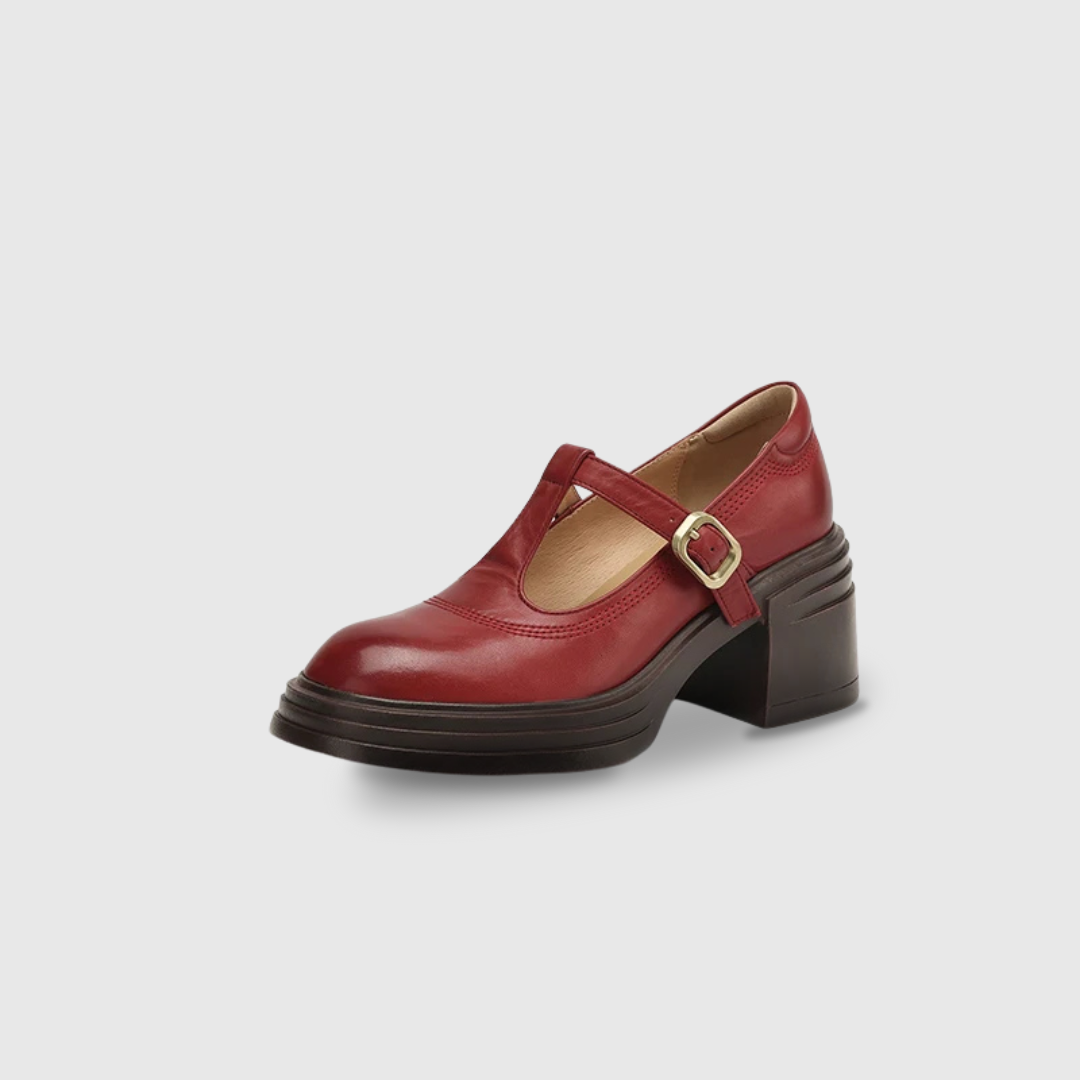 Elvana Chunky Pumps - Chaussures Élégantes pour Toutes les Occasions