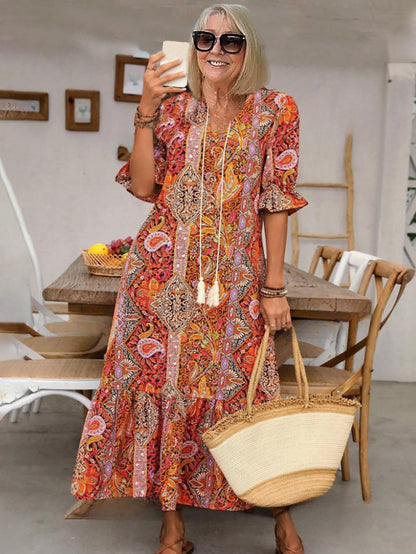 Gene | Robe Maxi Boho Chic pour Toutes Occasions