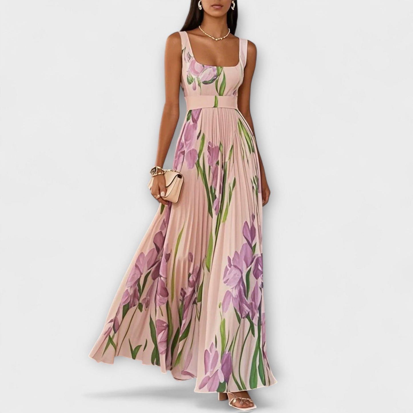 Robe de bal en chiffon floral pour chaque occasion
