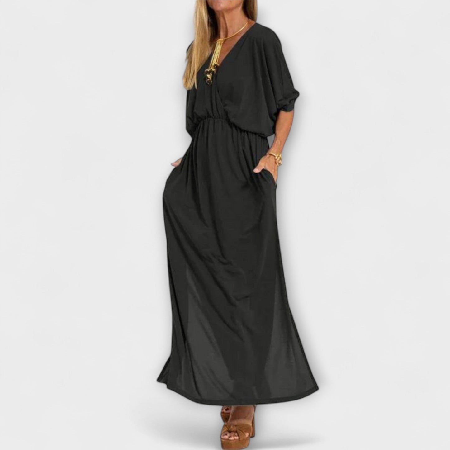Robe Maxi Vintage pour un Style Sans Effort